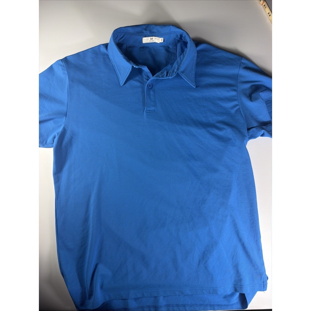 Jaxson Maximus Men's 2xl Blue Stretch Performance Golf Polo Shirt